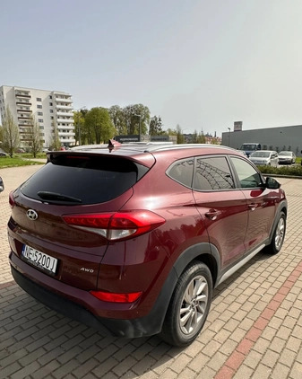 Hyundai Tucson cena 68900 przebieg: 115000, rok produkcji 2017 z Elbląg małe 106